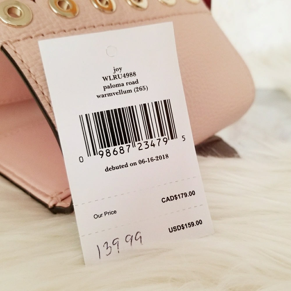 NWT Kate Spade Joy Paloma Road Scalloped Wallet - Picture 8 of 8